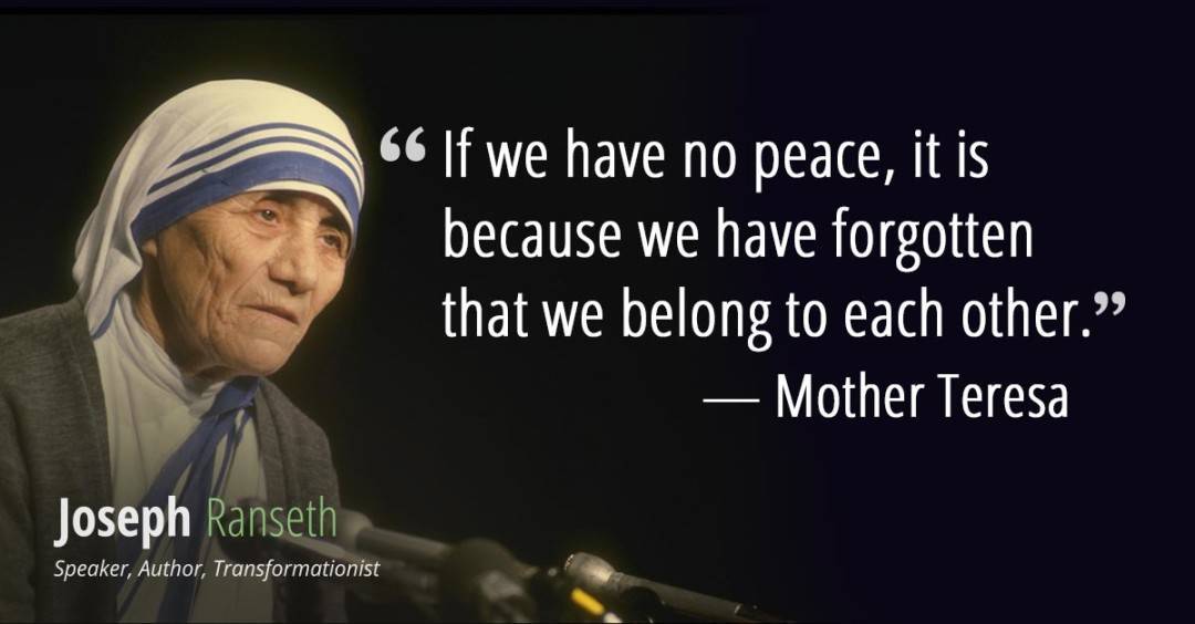 15 Mother Teresa quotes to cultivate love and compassion - Joseph Ranseth