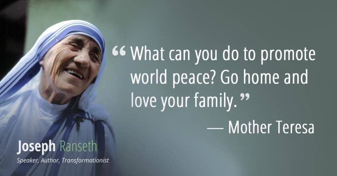 15 Mother Teresa quotes to cultivate love and compassion - Joseph Ranseth