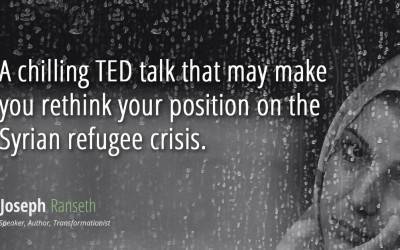 A chilling TED talk that may make you rethink your position on the Syrian refugee crisis